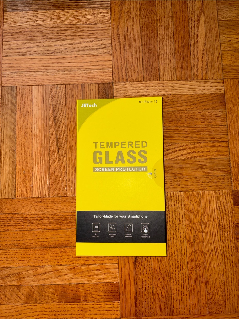 1 Tempered Glass Screen Protector for iPhone 16